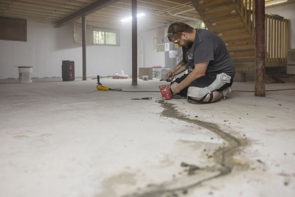 Concrete Floor Repair in Richland