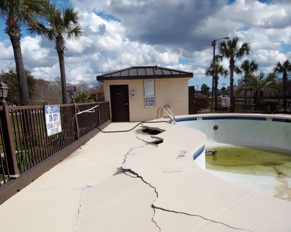 Cracked Patio Repair in Richland